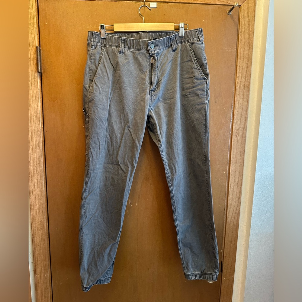 Men's Gray Carhartt Pants